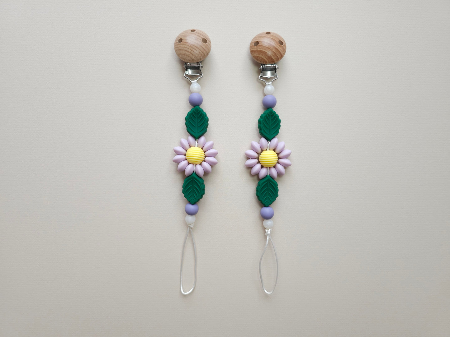 Daisy Dummy Clip Purple