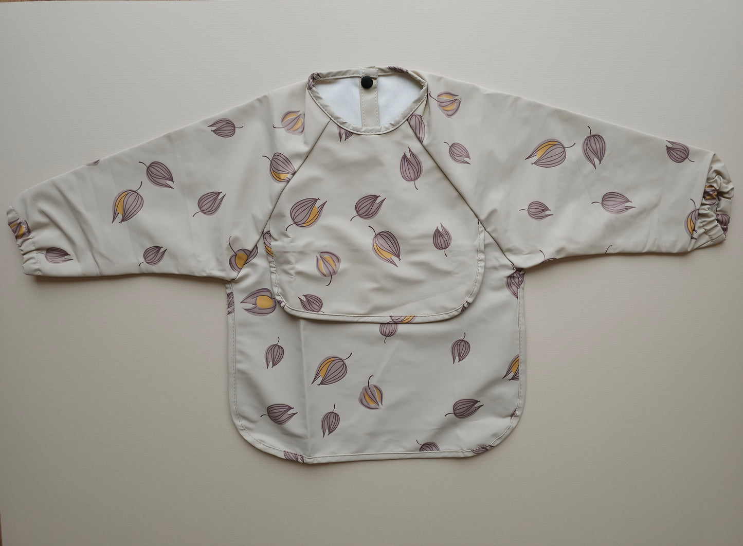 Long Sleeved Weaning Bib Physalis