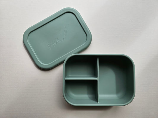 Silicone Bento Lunch Box Sage